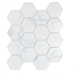 Calacatta Statuario 3x3 Hexagon