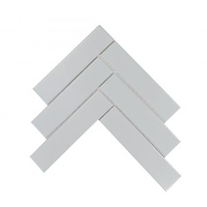 Silver Core 2x8 Herringbone Mosaic